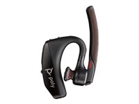 Poly Voyager 5200 Office - Voyager 5200 series - micro-casque - intra-auriculaire - Bluetooth - sans fil - Suppresseur de bruit actif - noir - Certifié pour Skype for Business, certifié Zoom, Certifié pour Microsoft Teams, Certifié Avaya, certifié Cisco Jabber, Works With Chromebook Certified 8R710AA#ABB