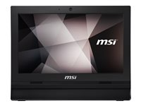 MSI Pro 16T 7M 023XEU - tout-en-un - Celeron 3865U 1.8 GHz - 4 Go - HDD 500 Go - LED 15.6" 9S6-A61611-025